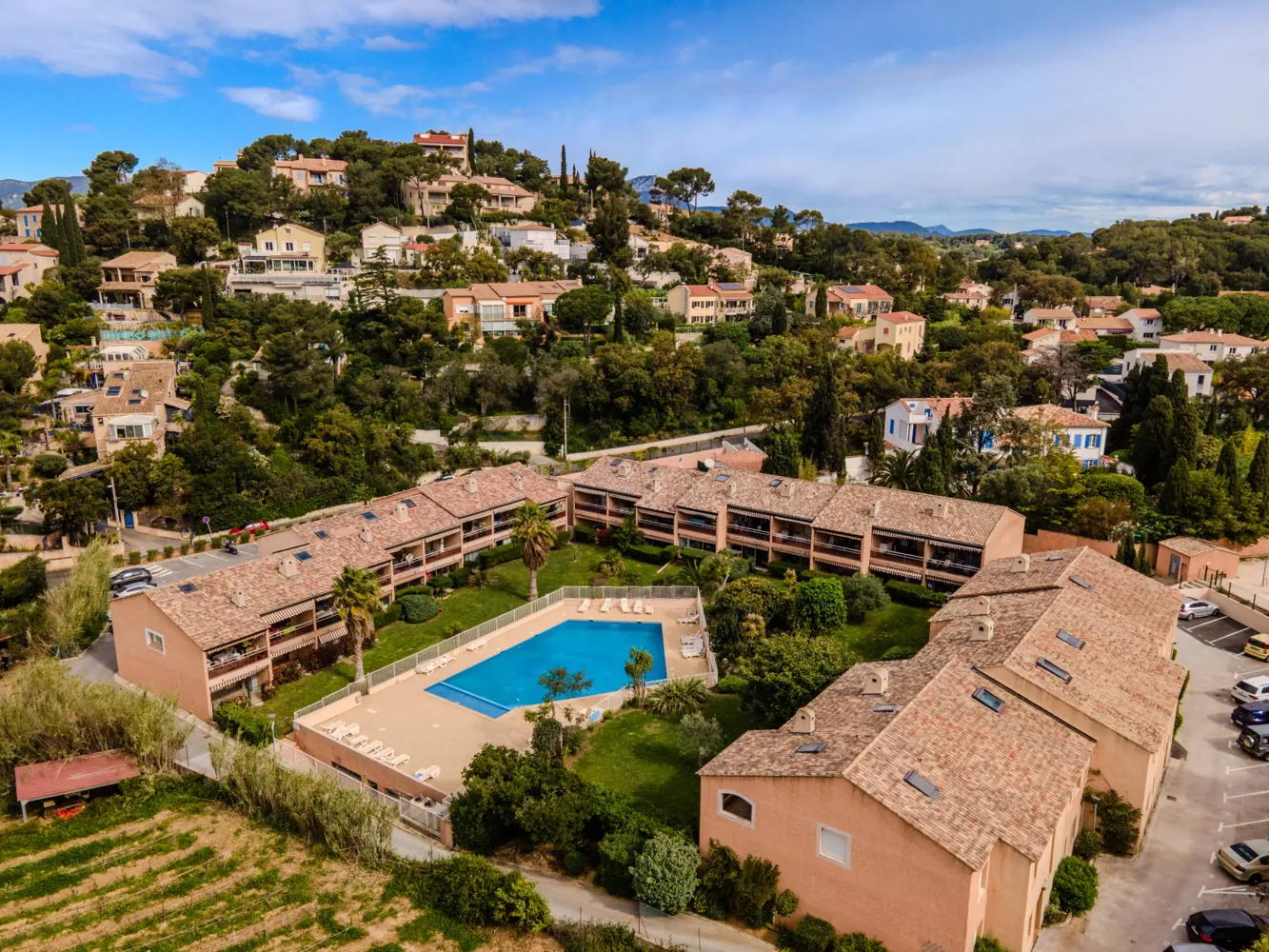 Résidence avec piscine dans le Var